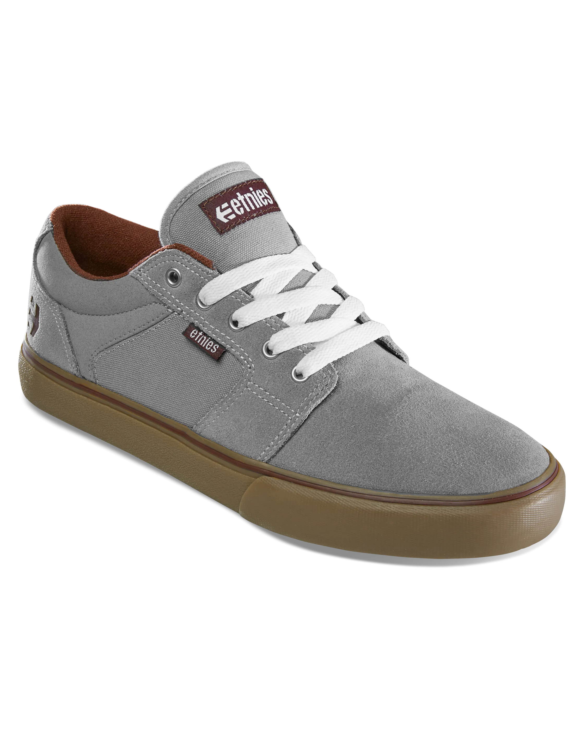 Barge LS Schuhe in Grau & Gummi & Rot