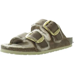 Arizona Damen-Sandalen mit großem Verschluss, gepolsterter Fußbett und Lederriemen