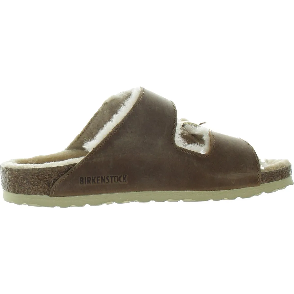 Arizona Damen-Sandalen mit großem Verschluss, gepolsterter Fußbett und Lederriemen