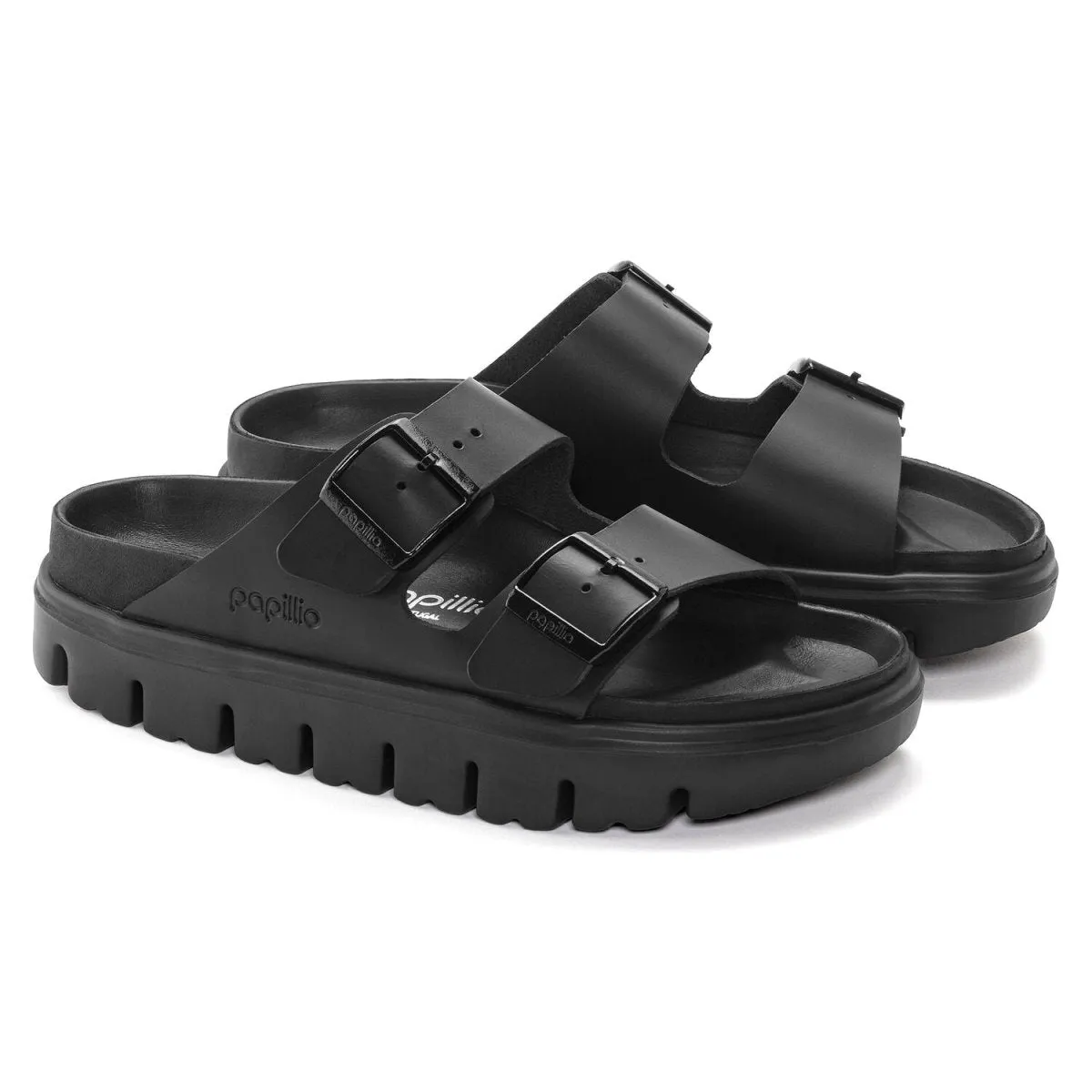 Birkenstock Damen Arizona Chunky Exquisit Schwarz