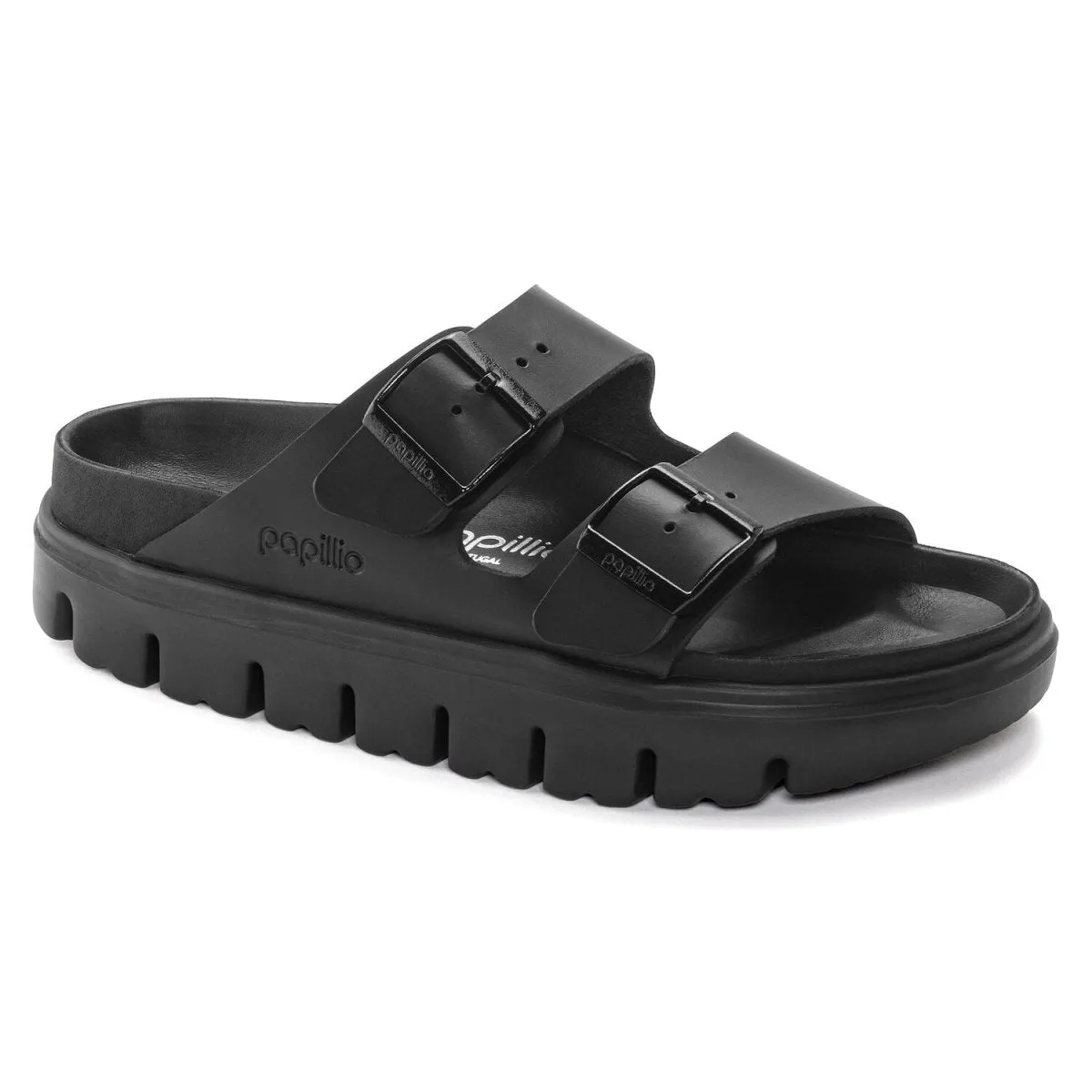 Birkenstock Damen Arizona Chunky Exquisit Schwarz