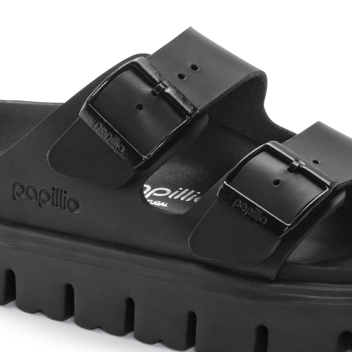 Birkenstock Damen Arizona Chunky Exquisit Schwarz