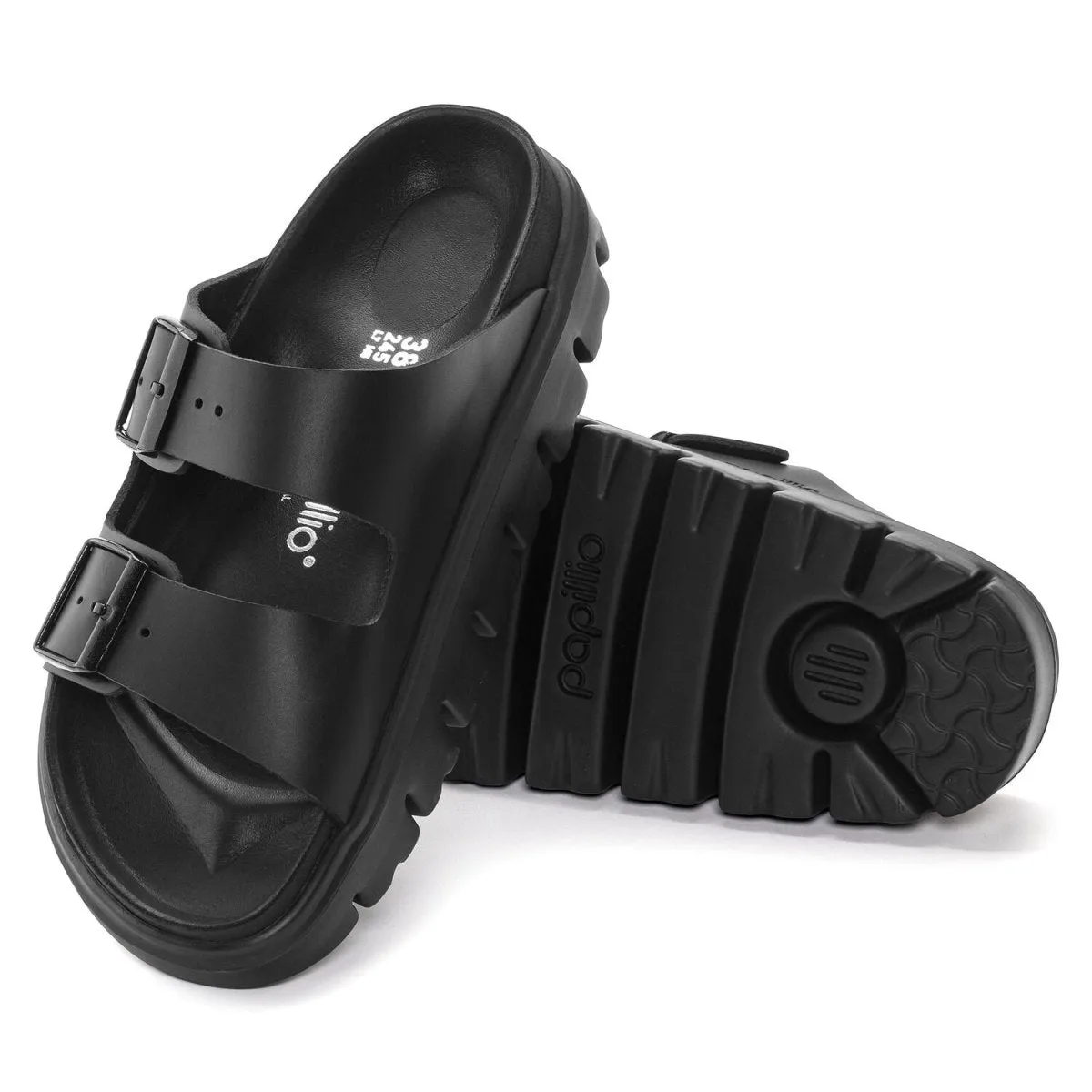 Birkenstock Damen Arizona Chunky Exquisit Schwarz