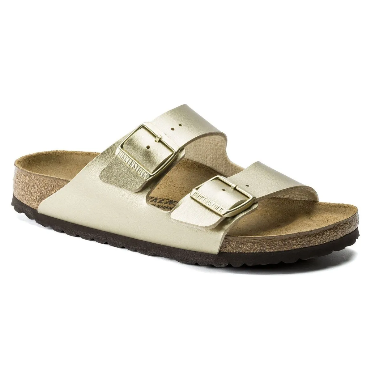Birkenstock Damen Arizona Gold Birko-Flor
