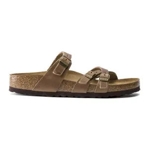 Birkenstock Damen Franca Tabakbraun Geöltes Leder