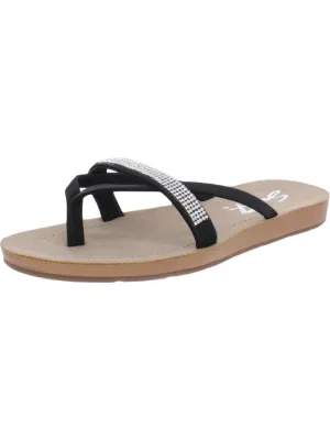 Bondi Caramel Damen Kunstleder Schmuck-Sandalen Ecco Schuhe