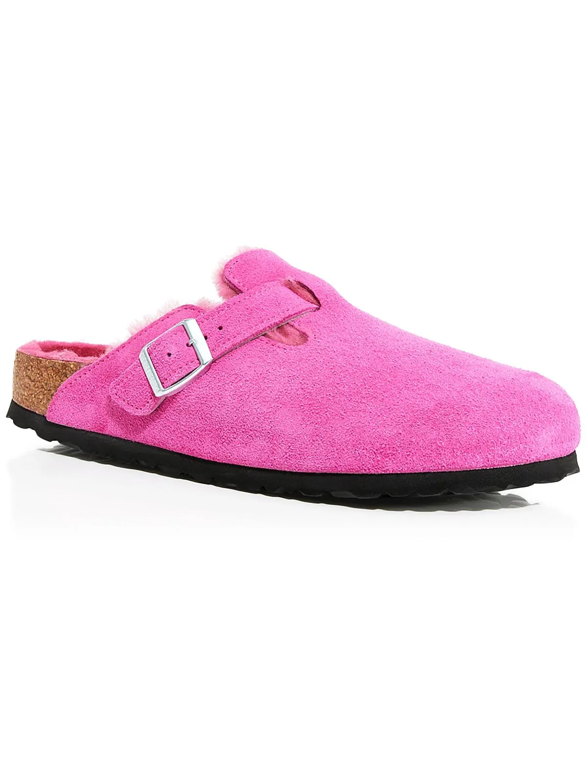 Boston VL/Shearling Damen Slip-On Freizeit Mules