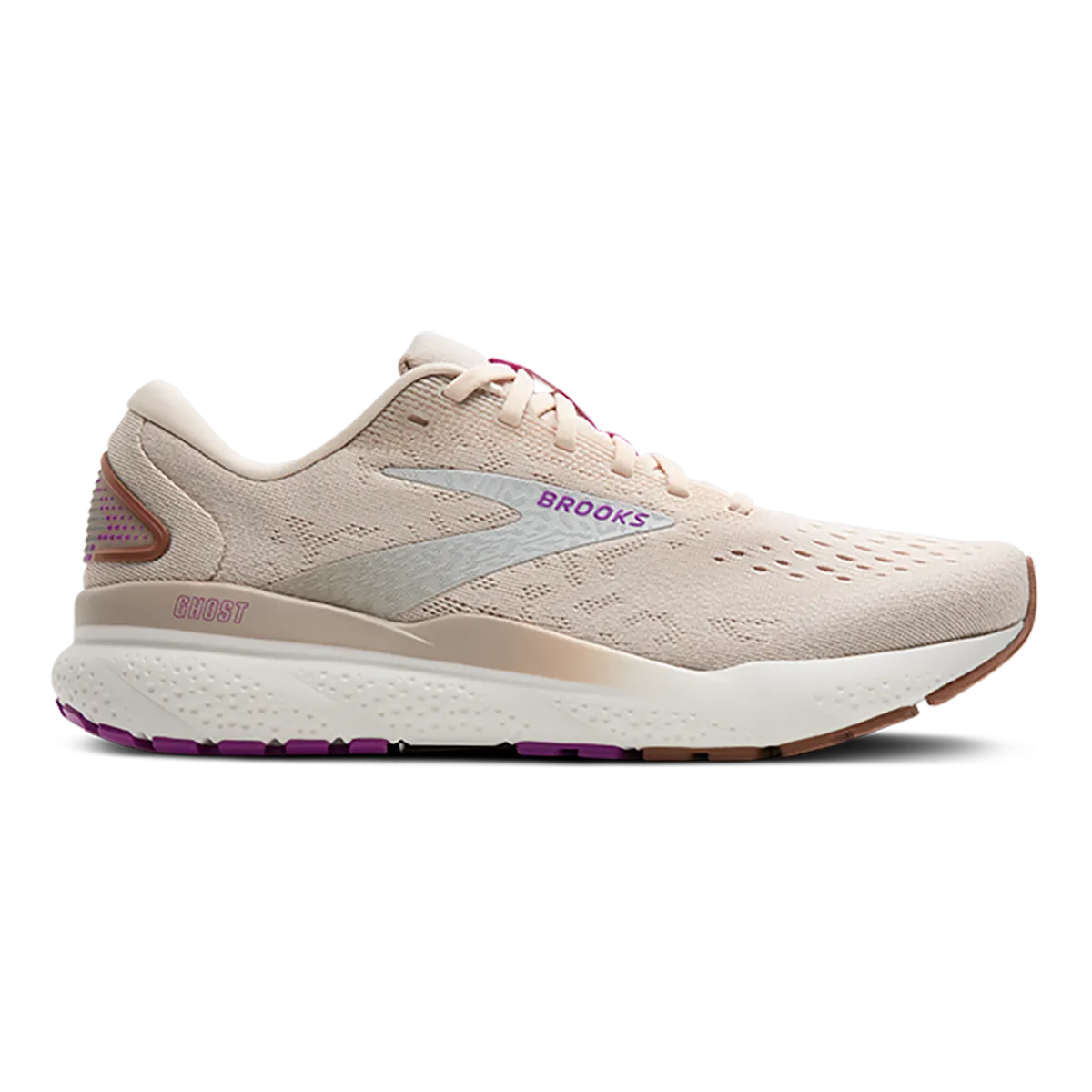 Brooks Ghost 16 - Mandel Pfirsich - Kokosnuss - Lila