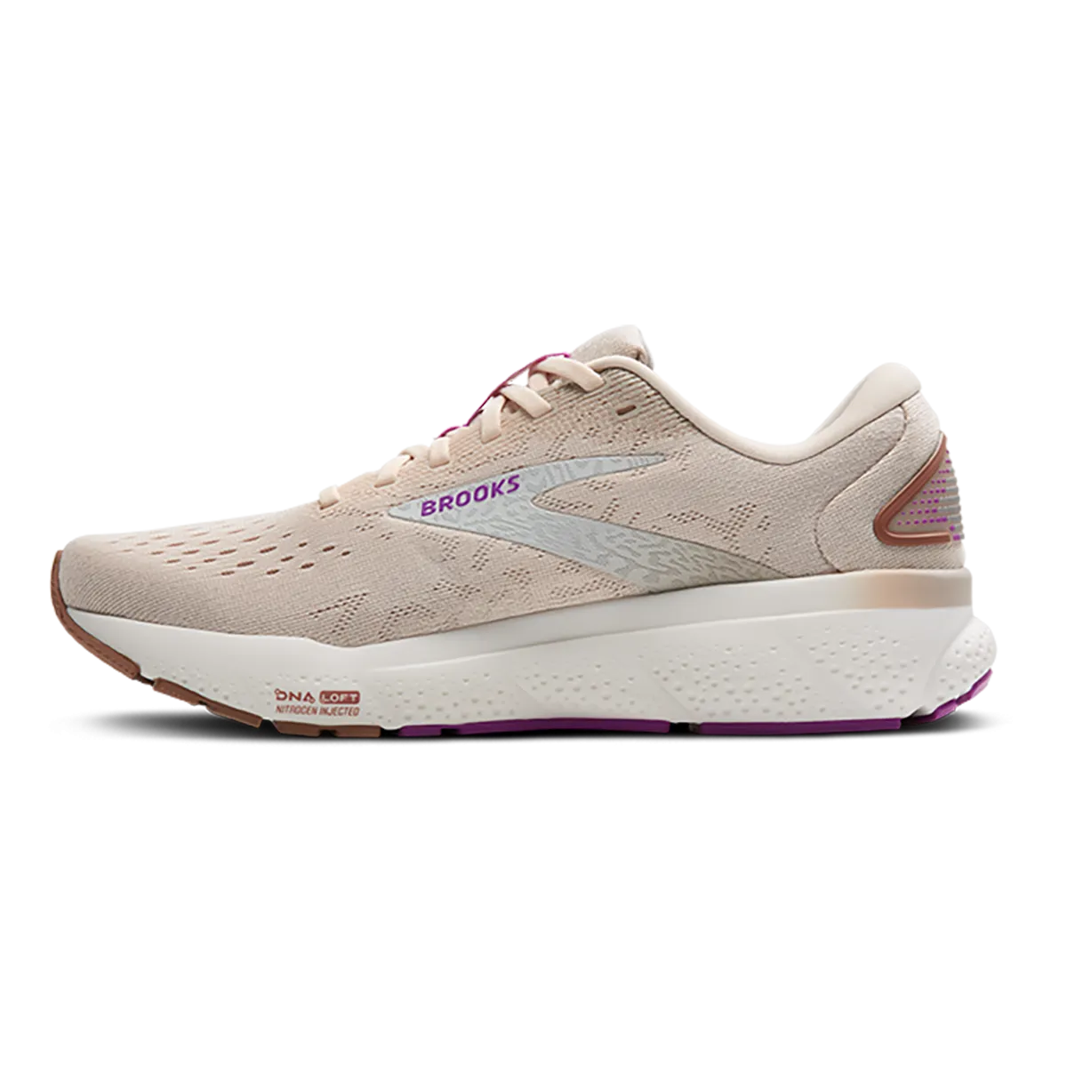 Brooks Ghost 16 - Mandel Pfirsich - Kokosnuss - Lila