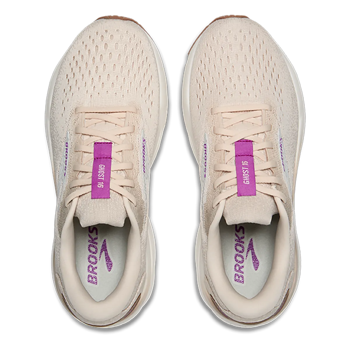 Brooks Ghost 16 - Mandel Pfirsich - Kokosnuss - Lila