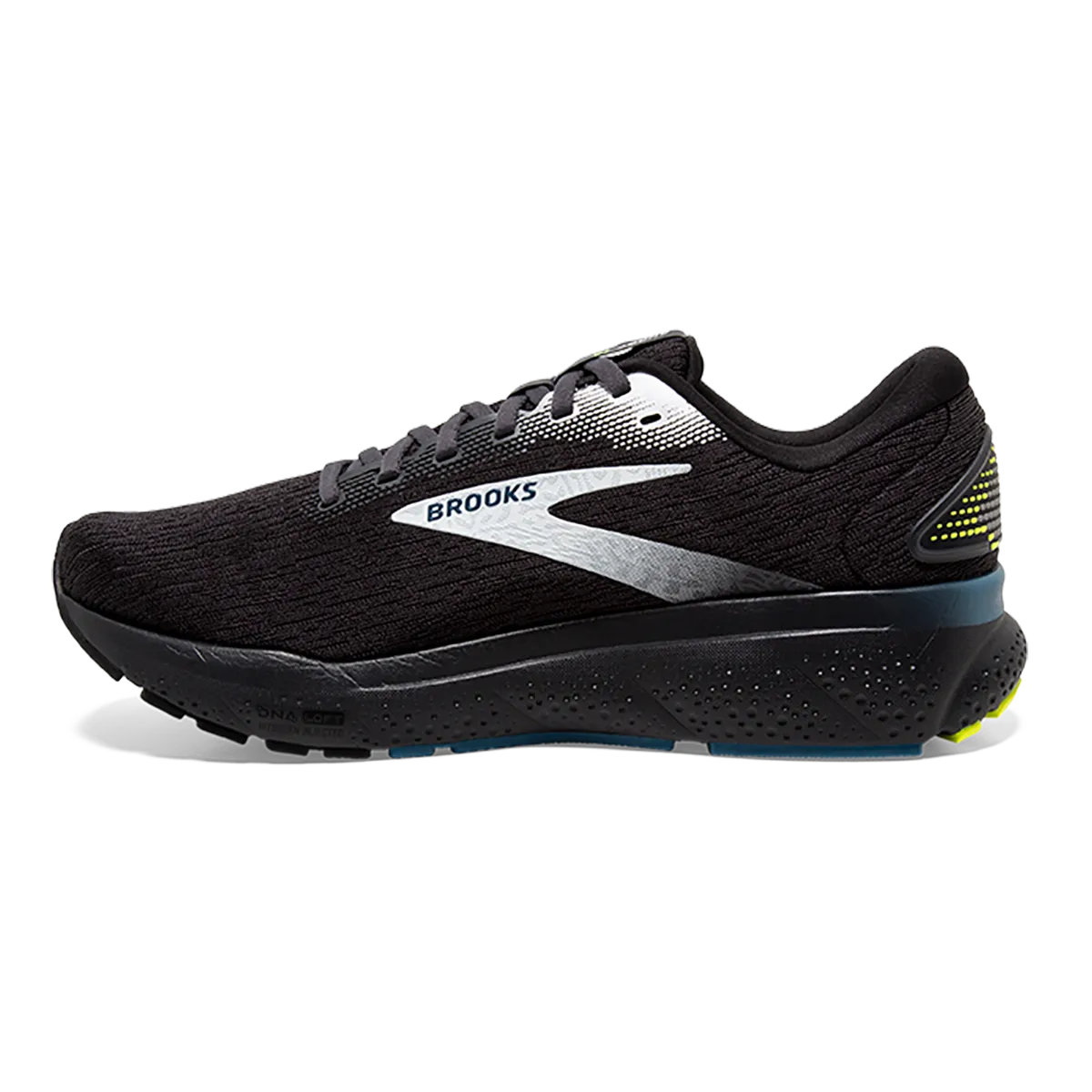 Brooks Ghost 16 - Schwarz - Ebenholz - Blau