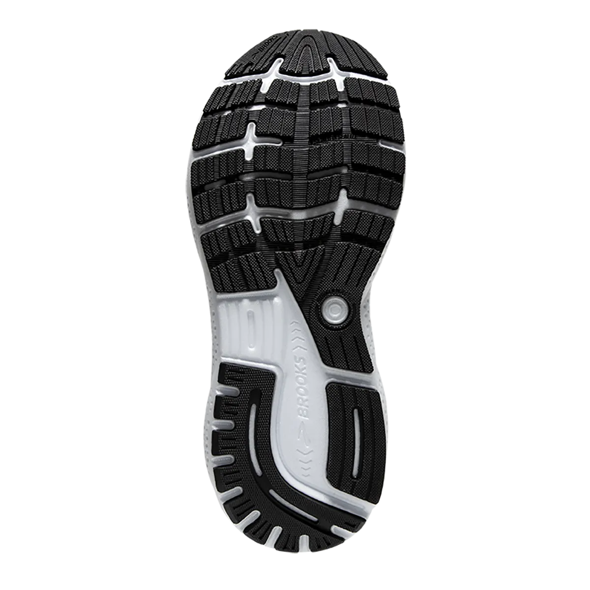 Brooks Ghost 16 - Schwarz - Grau - Weiß