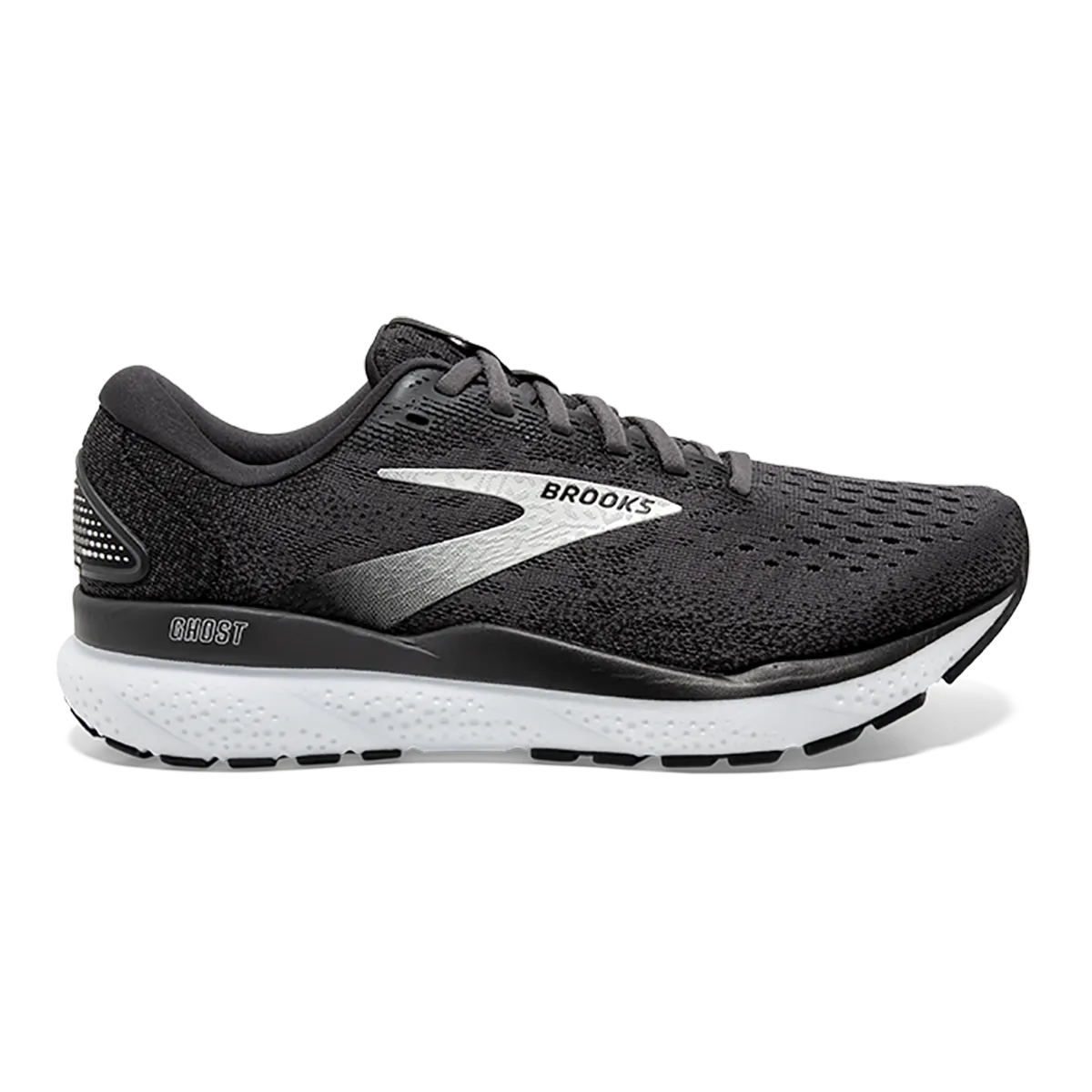 Brooks Ghost 16 - Schwarz - Grau - Weiß