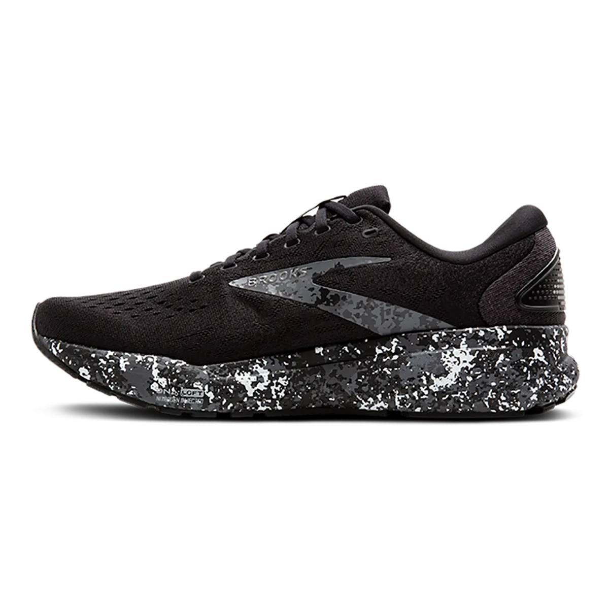Brooks Ghost 16 - Schwarz - Eisen - Lava