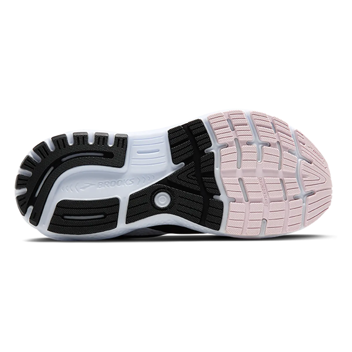 Brooks Ghost 16 - Schwarz - Weiß - Orchideen-Eis