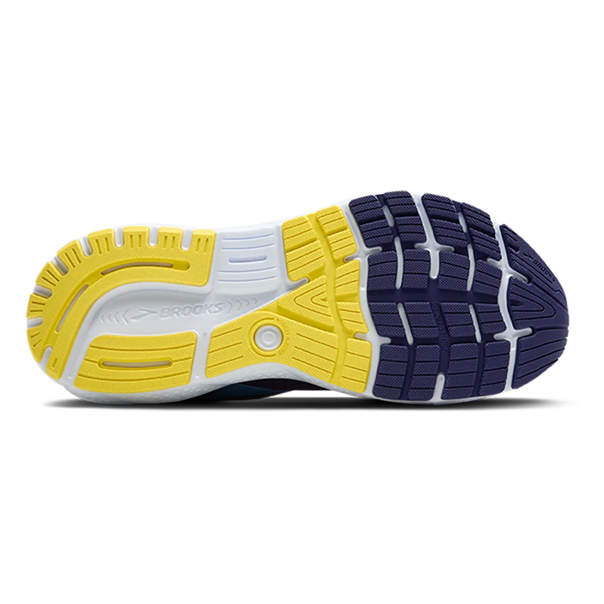 Brooks Ghost 16 - Blau - Bonnie Blau - Gelb