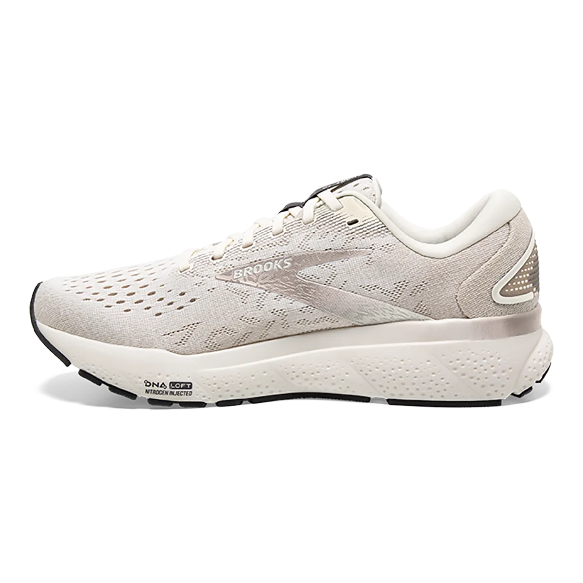 Brooks Ghost 16 - Kokosnuss - Schloss - Geschmiedetes Eisen
