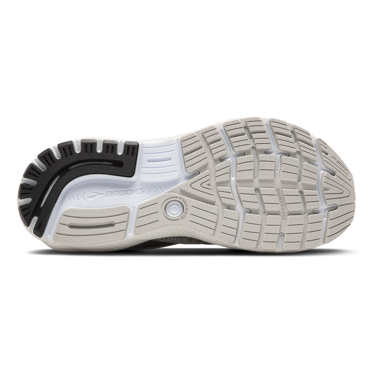 Brooks Ghost 16 - Grau - Gargoyle - Rosa