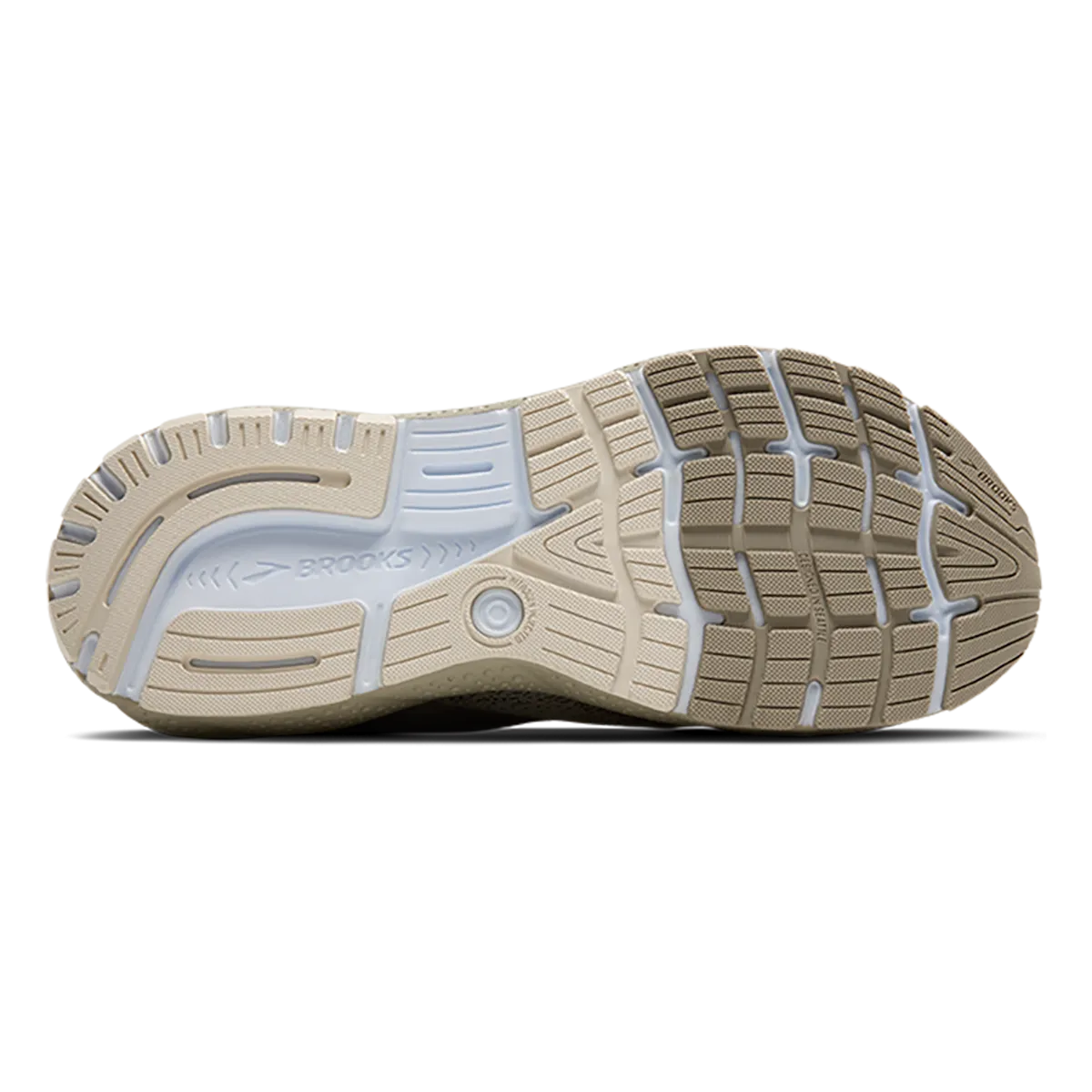 Brooks Ghost 16 - Londoner Nebel - Falke - Kokosnuss