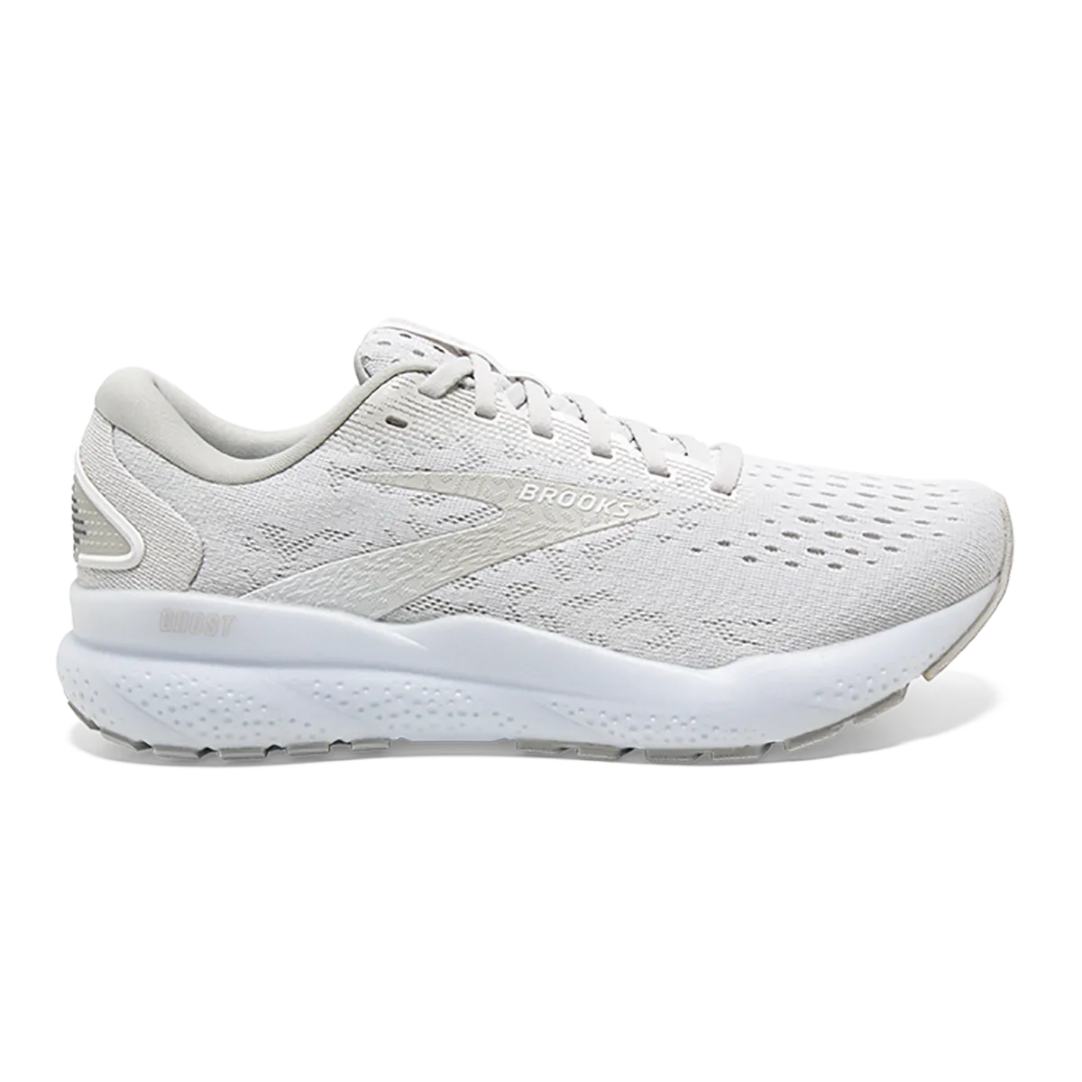 Brooks Ghost 16 - Weiß - Weiß - Grau