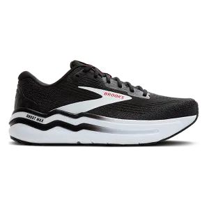 Brooks Ghost Max 2 - Schwarz - Weiß - Feuriges Rot