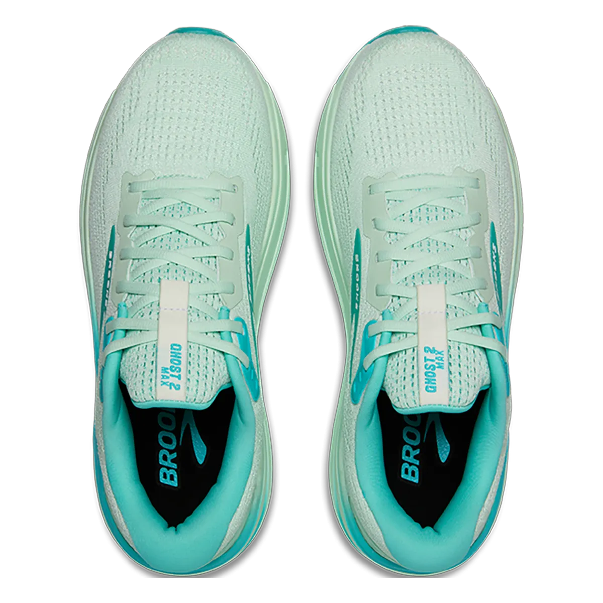 Brooks Ghost Max 2 - Honigtau - Blau - Weiß