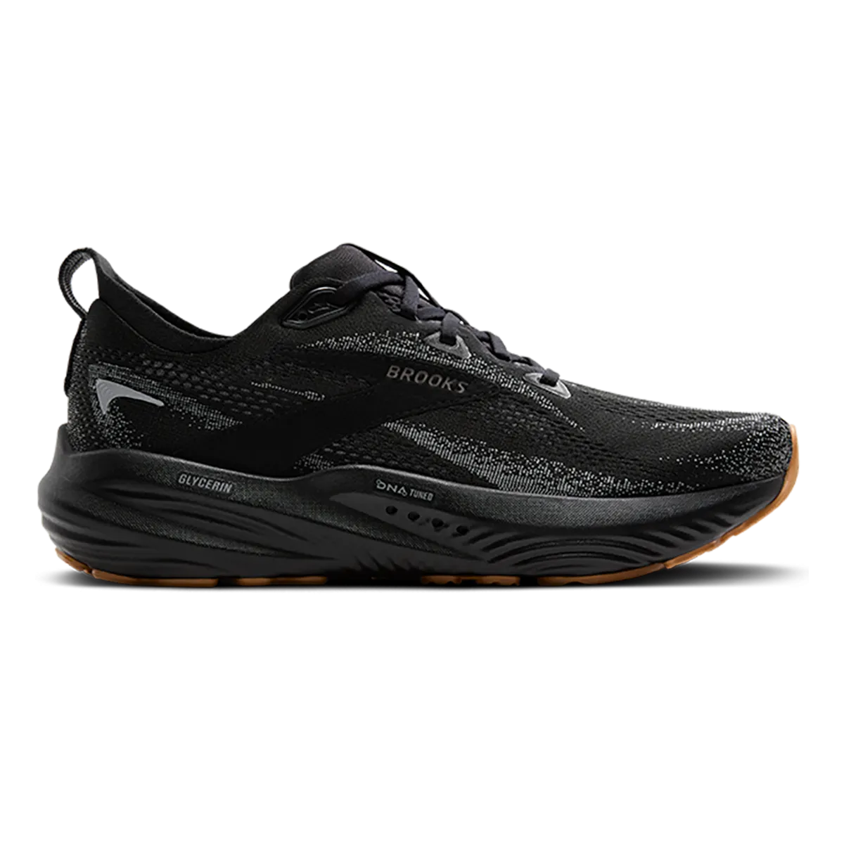 Brooks Glycerin 22 Schwarz - Primer Grau - Keks