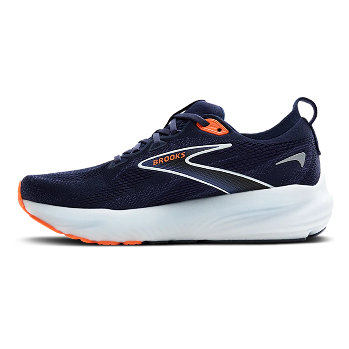 Brooks Glycerin 22 Peacoat - Blaues Band - Orange