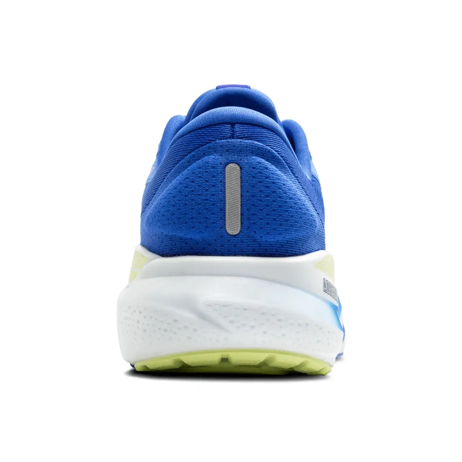 Brooks Herren Adrenaline GTS 24 2E Weite (Weite Passform) Laufschuhe in Kobalt/Neon Gelb/Peacoat SS25