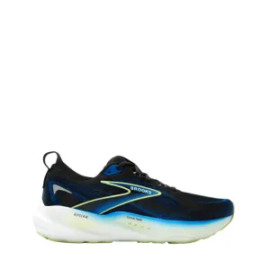 Brooks Herren Glycerin 22 Laufschuhe in Schwarz/Kobalt/Neon-Gelb SS25
