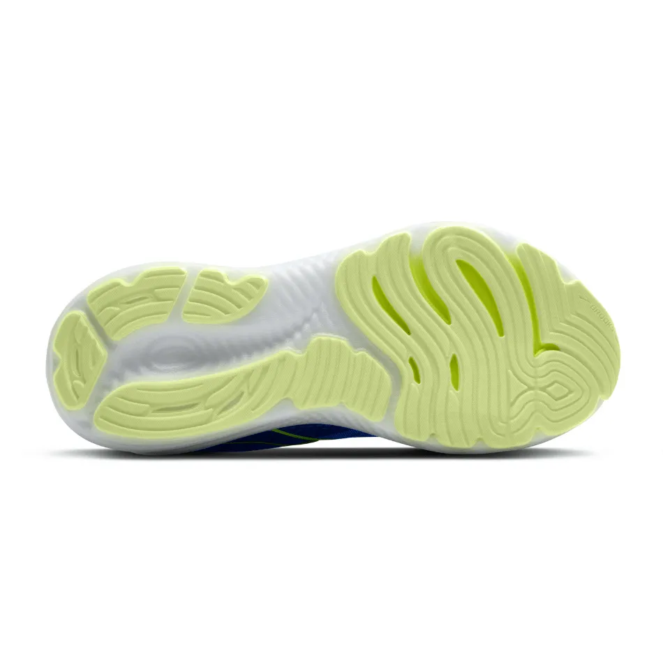 Brooks Herren Glycerin 22 Laufschuhe in Schwarz/Kobalt/Neon-Gelb SS25