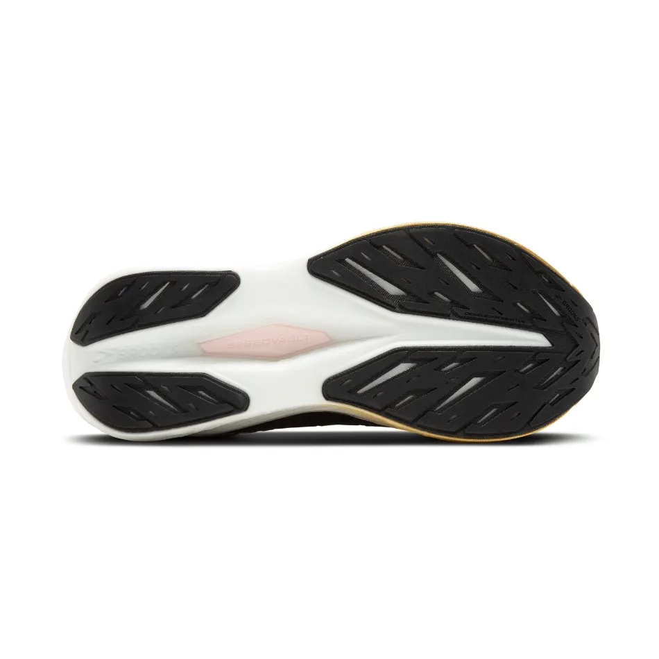 Brooks Women's Hyperion Max 2 Laufschuhe in Schwarz/Gold/Rosa SS25