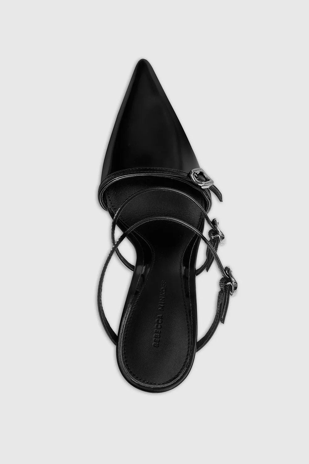 Riemchen Absatz Mule