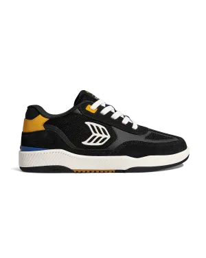 Cariuma Schuhe Skategoat C25 Schuhe in Schwarz, Gelb & Elfenbein