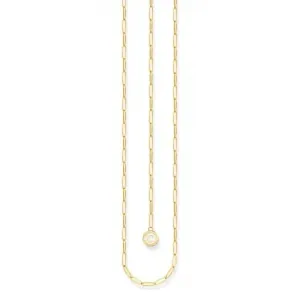 Charmista Goldbeschichtete Kaltemaille-Halskette X2089-427-39 Thomas Sabo Halsketten