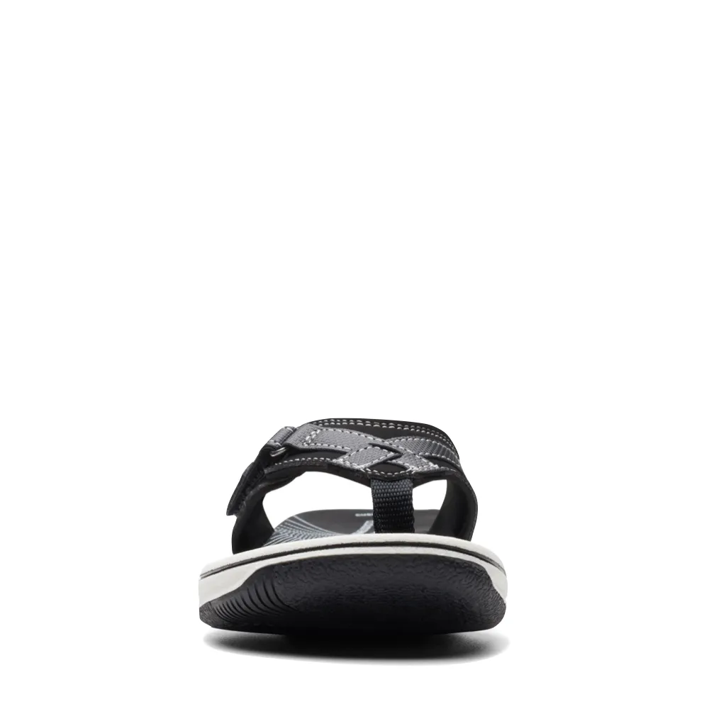 Clarks Damen Breeze Sea II Flip-Flop-Sandale in Schwarz