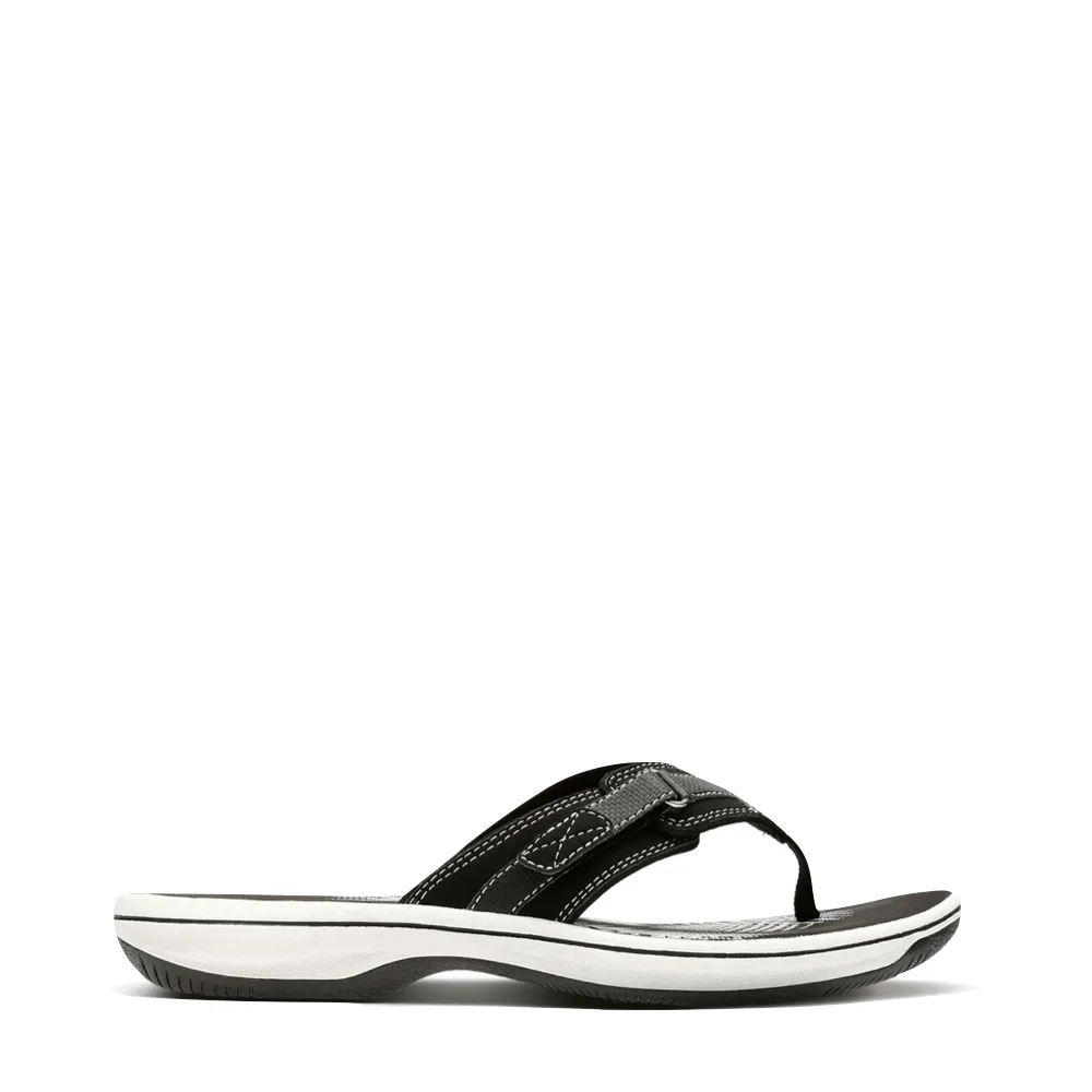 Clarks Damen Breeze Sea II Flip-Flop-Sandale in Schwarz