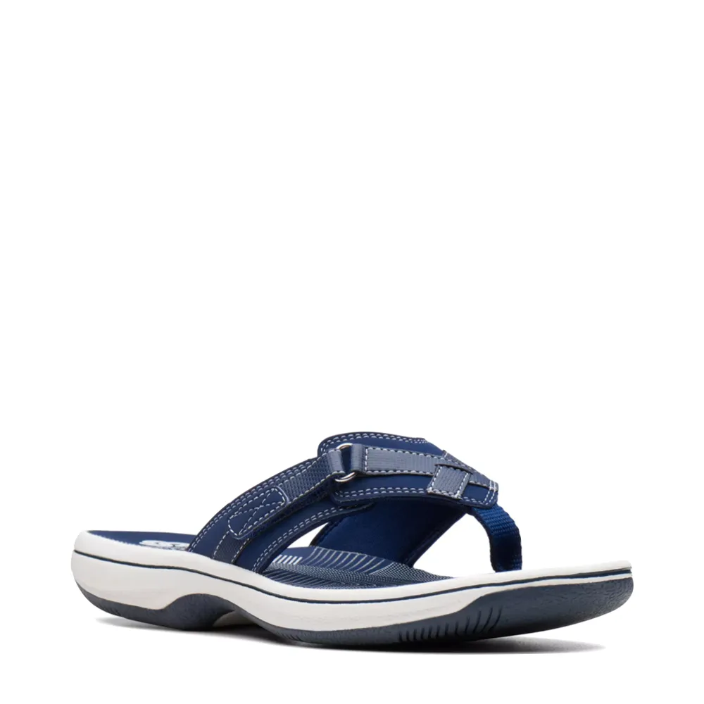 Clarks Damen Breeze Sea II Flip-Flop-Sandale in Marineblau
