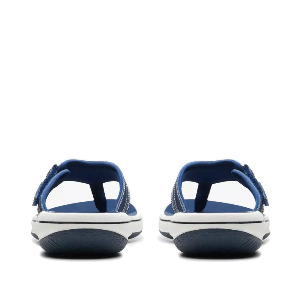 Clarks Damen Breeze Sea II Flip-Flop-Sandale in Marineblau