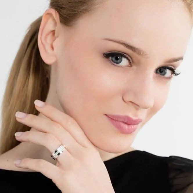 Klassischer weißer Ewigkeitring TR1701-051-14 Thomas Sabo Ringe