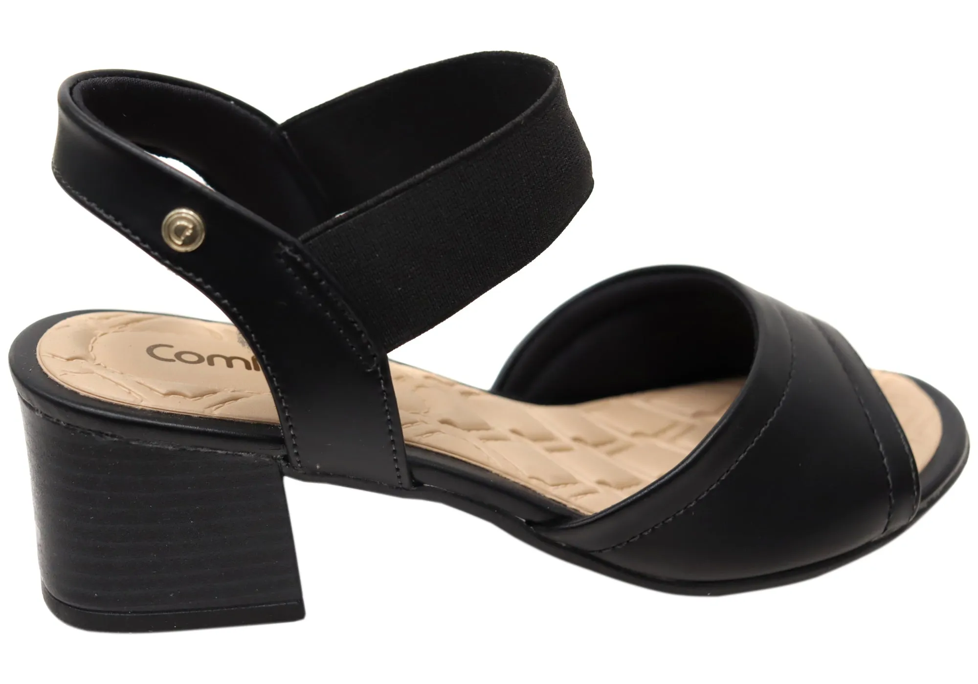Comfortflex Tracey Damen Bequeme Brasilianische Mittelhohe Absatz Sandalen Comfortflex Schuhe