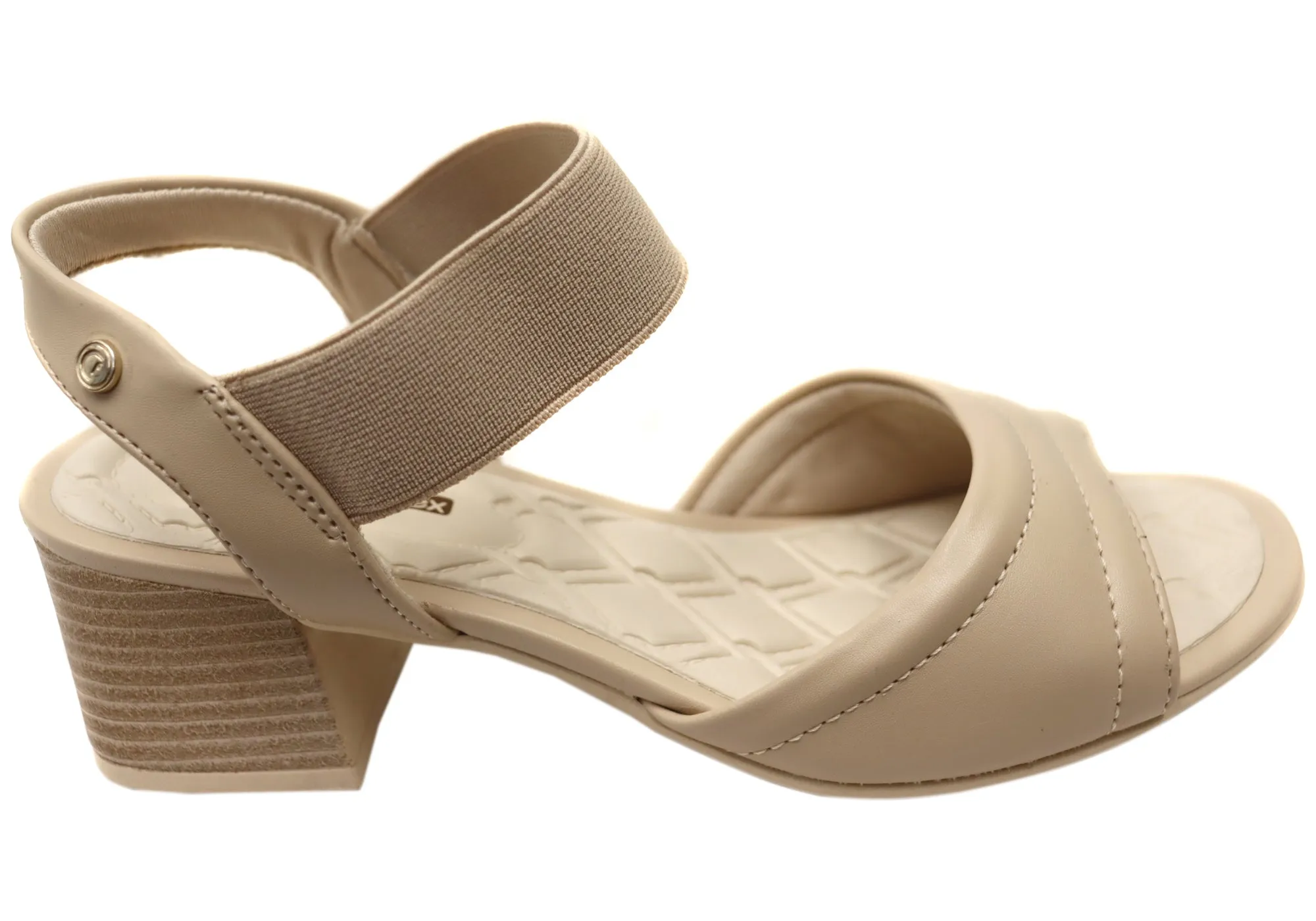 Comfortflex Tracey Damen Bequeme Brasilianische Mittelhohe Absatz Sandalen Comfortflex Schuhe