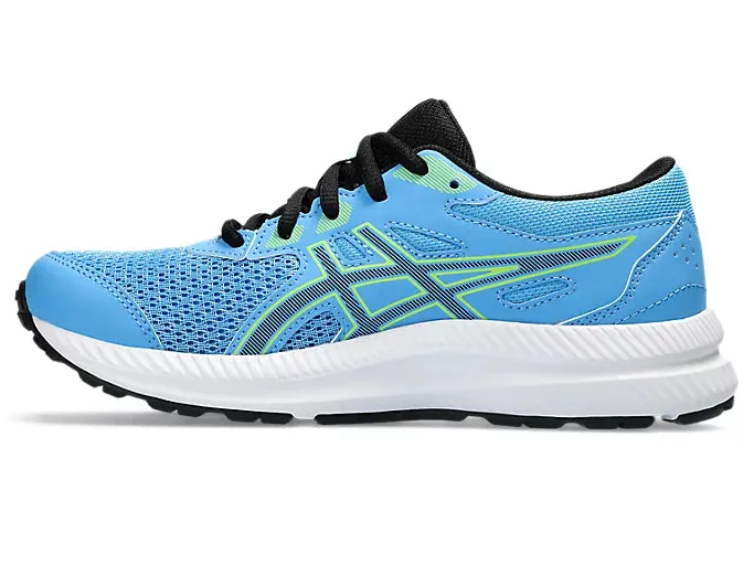 Contend 8 GS | Wasserszene/Schwarze Asics Schuhe
