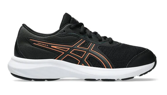 Contend 9 GS | Schwarz/Sächsisch Grün Asics Schuhe