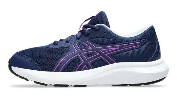 Contend 9 GS | Blaue Weite/Knalliges Magenta Asics Schuhe