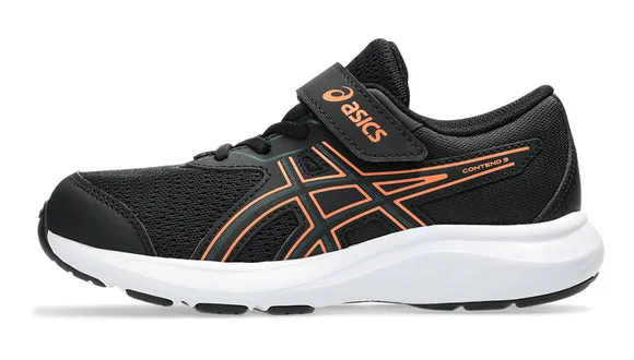 Contend 9 PS | Schwarz/Sächsisch Grün Asics Schuhe