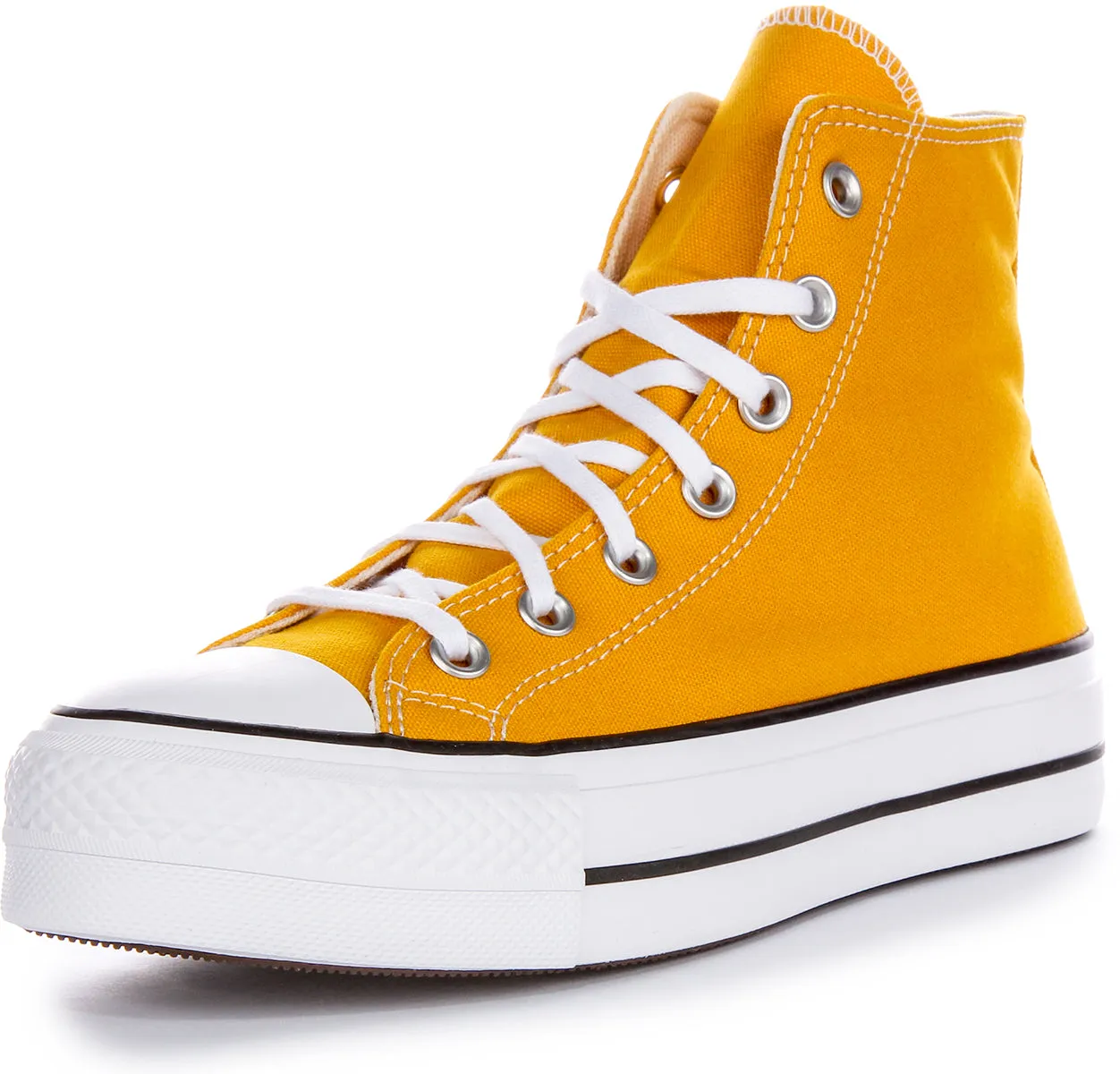 Converse All Star Lift Hi A06506C in Gelb für Damen Schuhe Converse