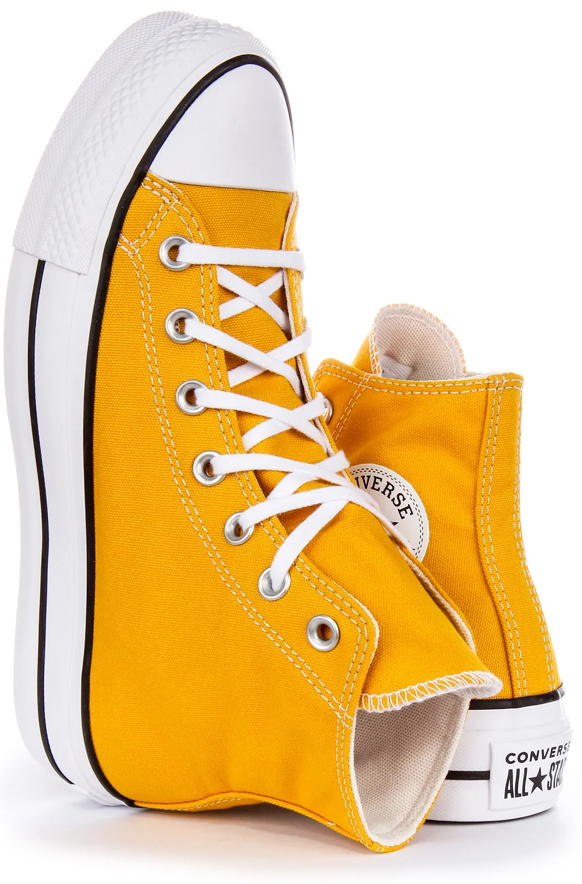 Converse All Star Lift Hi A06506C in Gelb für Damen Schuhe Converse