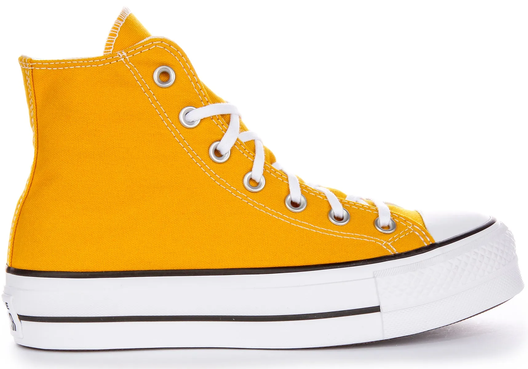 Converse All Star Lift Hi A06506C in Gelb für Damen Schuhe Converse