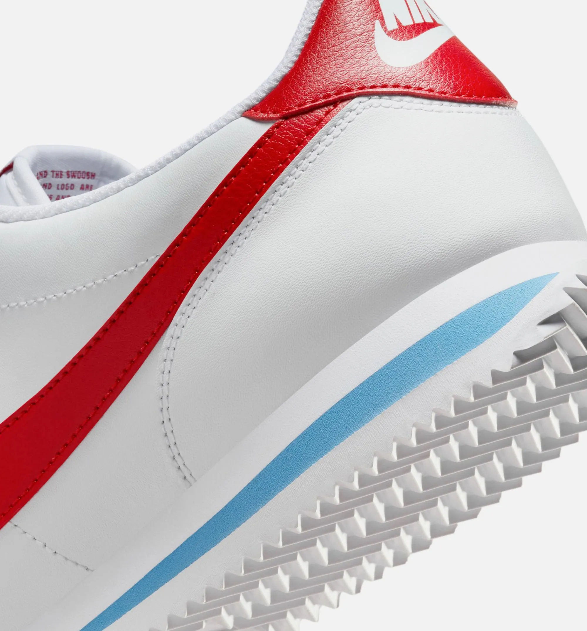 Cortez Forrest Gump Herren Lifestyle-Schuh - Weiß/Collegeblau/Collegerot